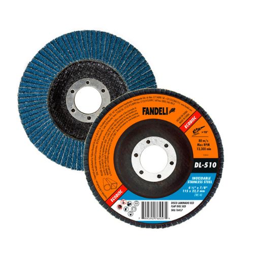 72952 DISCO LAMINADO Z-40 INOX 4 1/2" (DL-501) 115 x 14 x 22,2 (73717) - Image 1