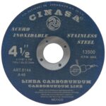 DISCO DE CORTE 115 X 1.0 X 22.2 ACERO INOX A40