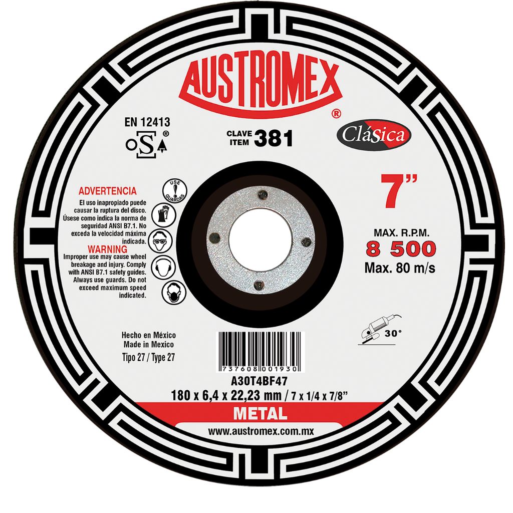 disco-abrasivo-desbaste-acero-carbon-180x6-4x22-23-mm disco-abrasivo-desbaste-acero-carbon-180x6-4x22-23-mm