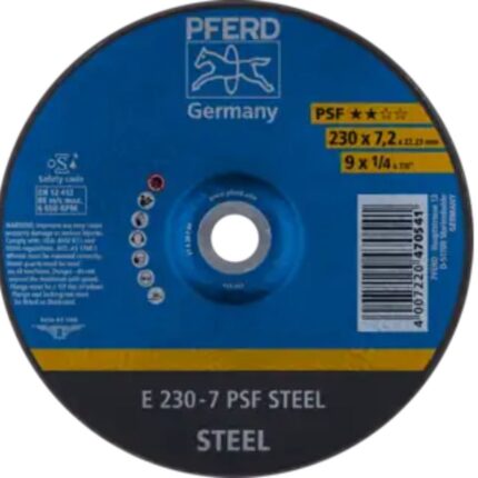 disco-desbaste-psf-steel-acero-230x7-2x22-23-mm