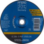 disco-desbaste-psf-steelox-acero-inoxidable-230x7-2x22-23-mm